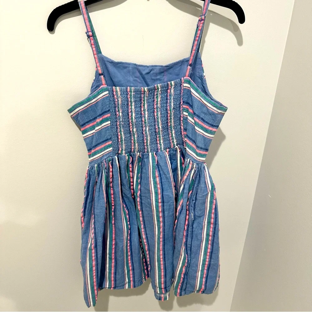 Boden Colorful Striped Kids Dress - size 15y - Picture 4 of 5